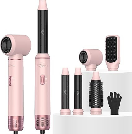 Atopskins 5 in 1 Hair Dryer Brush Set, Detachable Hot Air Styler, Blow Dryer Brush, 3 Heat Settin... | Amazon (US)
