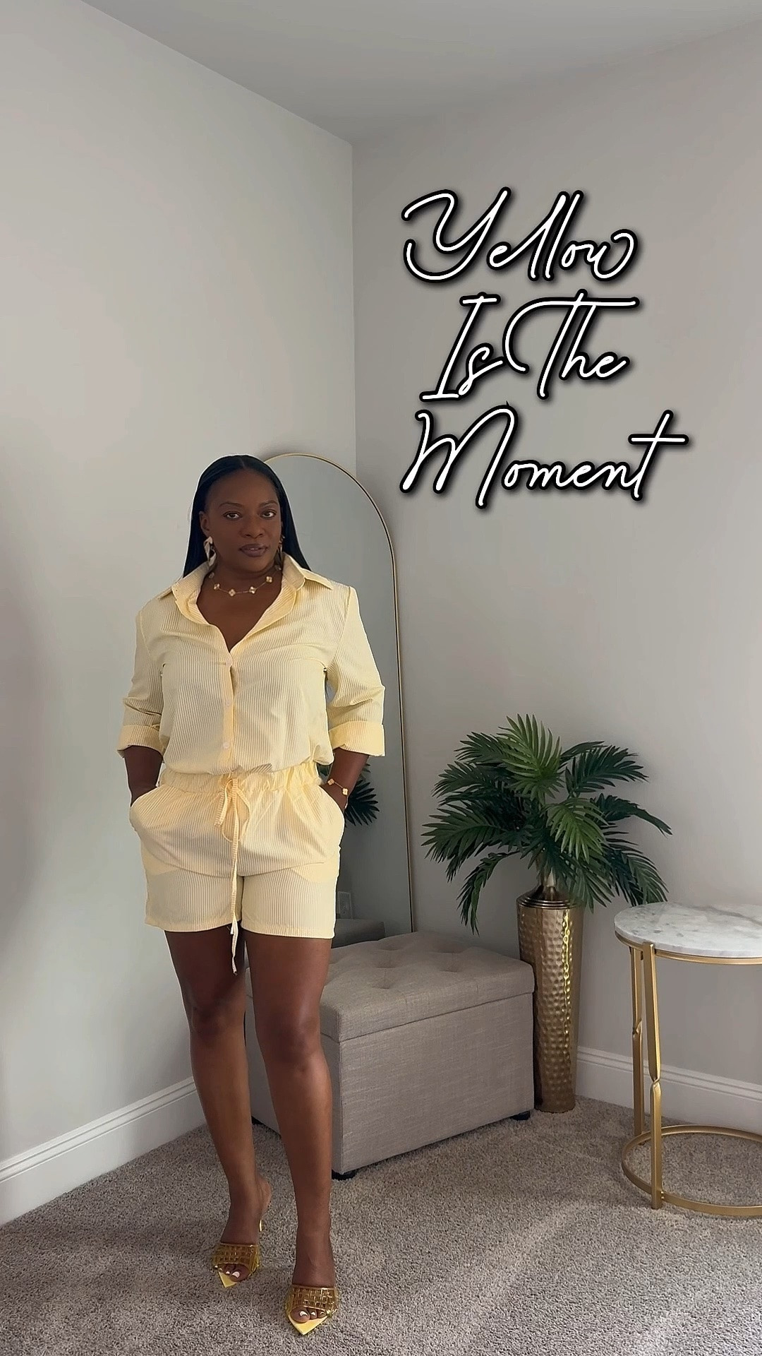 💛Yellow is the moment, and I’m here for it. 

Sunshine, confidence, and a put-together look all in one.

I’m wearing a medium

#LTKootd #LTKBeauty #LTKSaleAlert