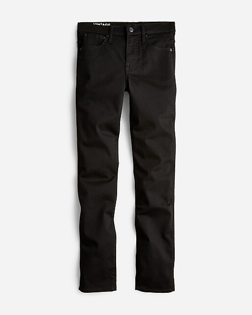 9" mid-rise vintage slim-straight jean in Stay Black wash | J. Crew US