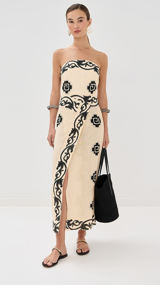 Linen Ancient Ankle Dress | Shopbop