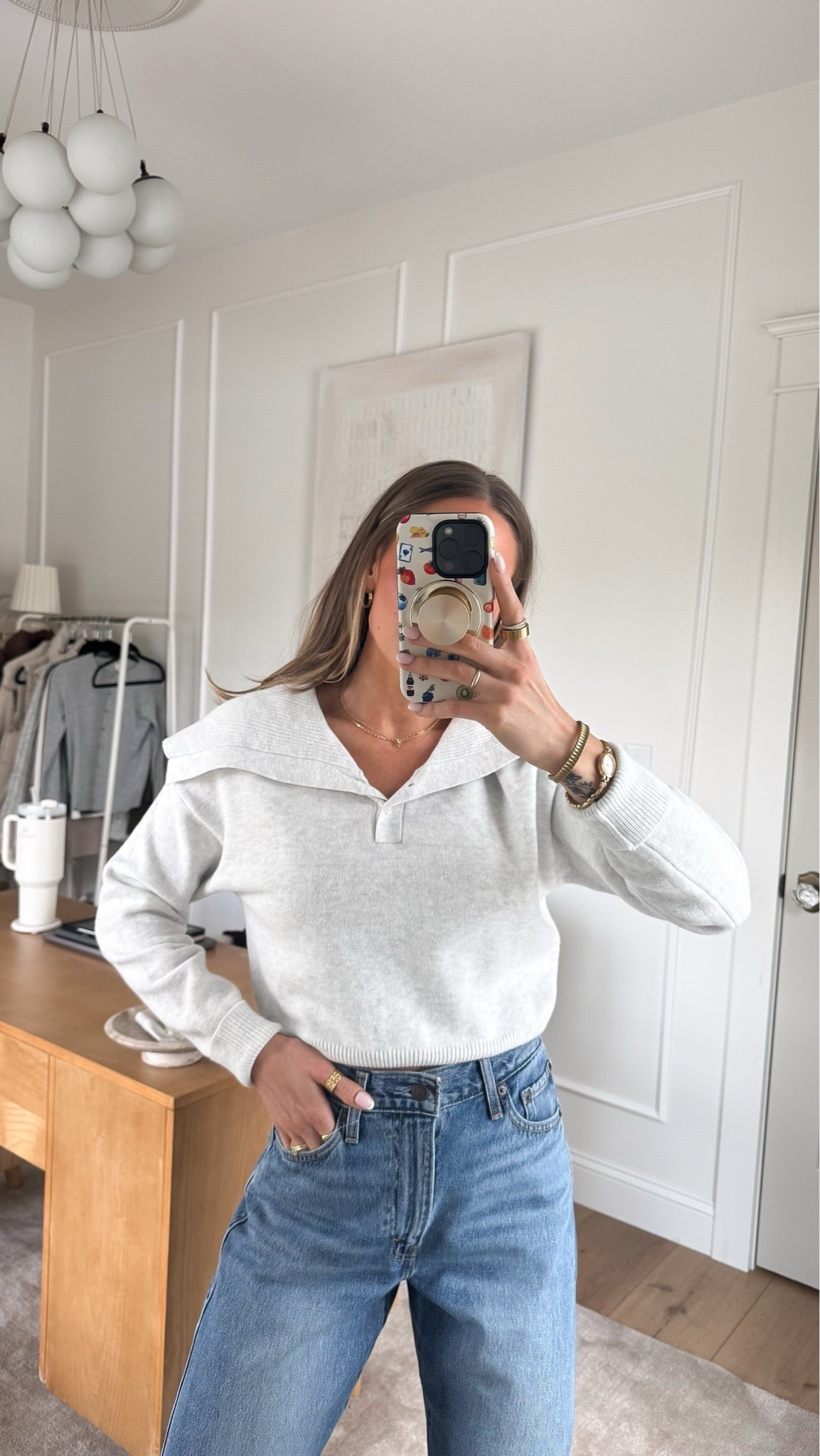 This is sweater is semi cropped and I’m loving how easy it is to style 🤍
runs TTS 

Closet staple 
Cropped top 
knit sweater 
 

 

#LTKGiftGuide #LTKHoliday #LTKSeasonal