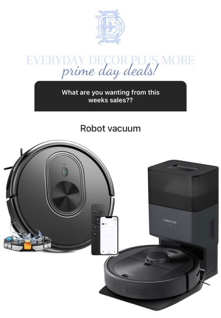 Robot vacuum
Robot vacuum mop combo
Vacuum on sale
Robot vacuum on sale
Amazon prime day deals
Prime day cleaning deals

#LTKhome #LTKsalealert #LTKxPrimeDay