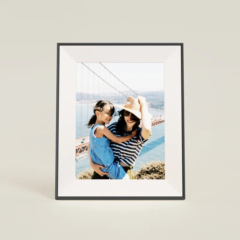 Aspen Ink with Textured Mat - Smart HD Digital Picture Frame | Aura | Aura Frames