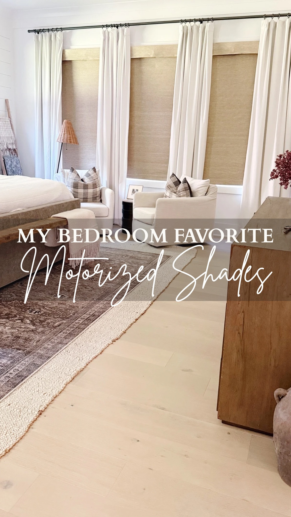 ✨ The bedroom feature you didn’t know you needed ➝ motorized shades 🙌

Not only do they make life easier (hello, no cords + no getting out of bed!), but they also add sleek design and instant luxury to your space. It’s one of those little upgrades that makes a big difference.

If you’re ready to take your whole room to the next level, we offer Online Interior Design Packages so you can create a space you love from anywhere. Reach out to secure your design package today!

💻⌨️https://porcheandco.com/edesign 

 
