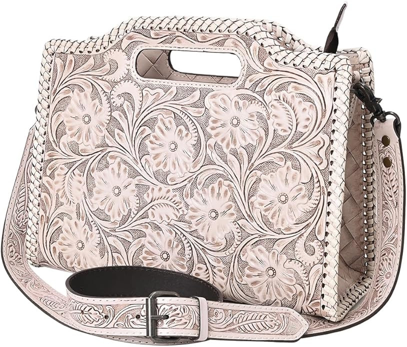 American Darling Tote Hand Tooled Genuine Leather Women Bag Western Handbag Purse| Western Tote B... | Amazon (US)