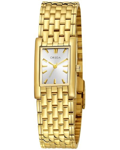 CIVO Vintage Women Gold Watches: Small Gold Watches for Women - Dainty Analog Quartz Watch for Women - Square Bracelet Watches for Casual Dress | Amazon (US)