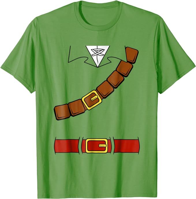 Nintendo Zelda Basic Link Belt and Harness Costume T-Shirt | Amazon (US)