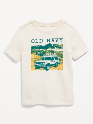 Short-Sleeve Logo-Graphic T-Shirt for Toddler Boys | Old Navy (US)