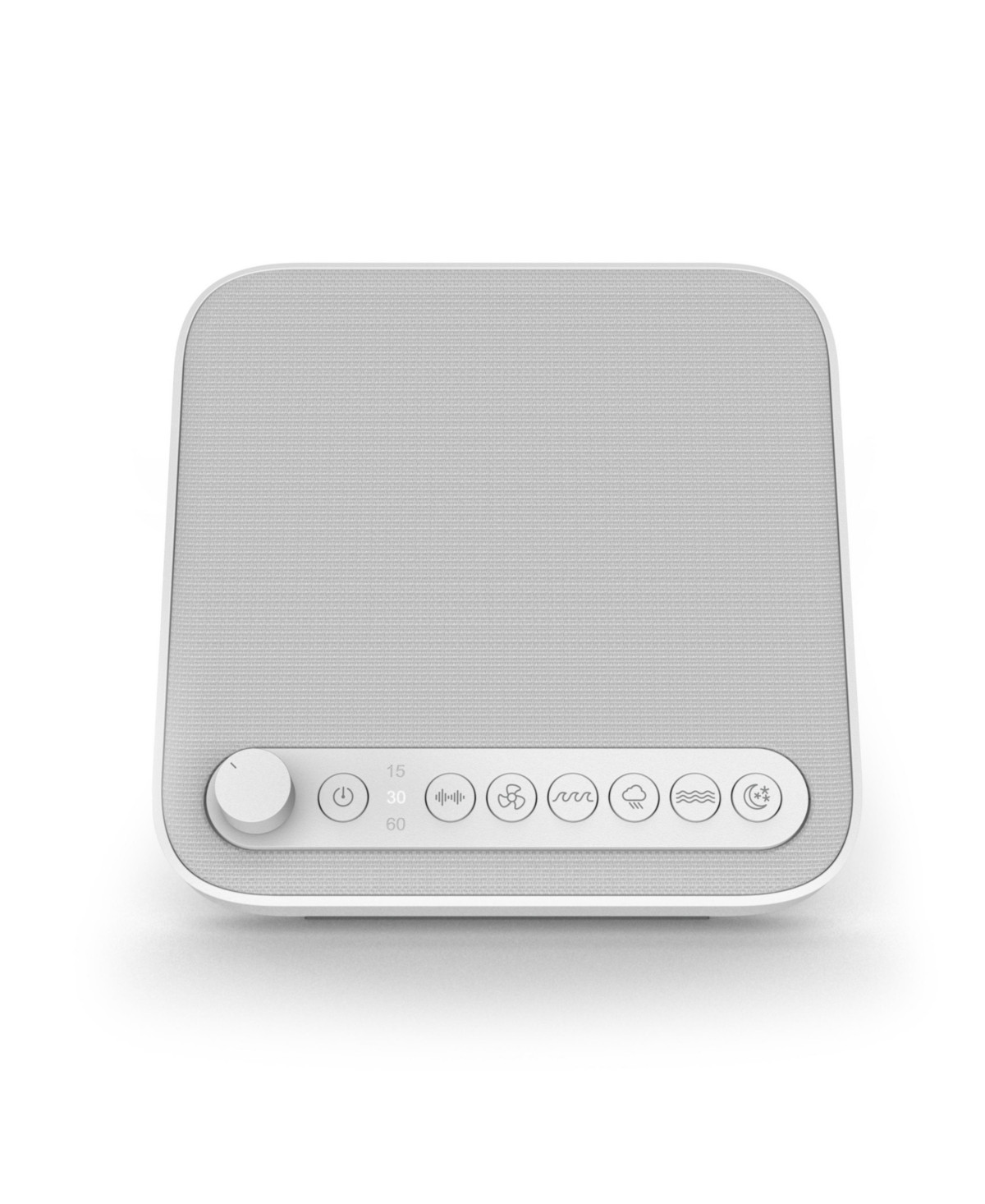 Pure Enrichment Wave Sleep Therapy Sound Machine Black - White | Macy's