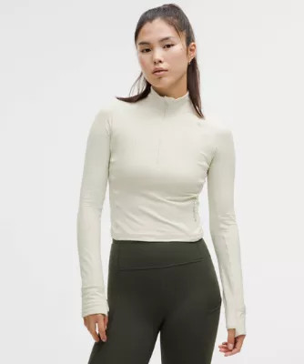 It's Rulu Crop-Oberteil mit halblangem Reißverschluss | lululemon DE