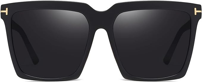 AIEYEZO Oversized Square Sunglasses for Women Men Fashion Big Frame Shades Outdoor Sports Driving... | Amazon (US)