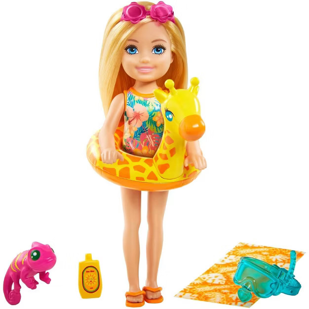 ​Barbie Chelsea The Lost Birthday Playset - Giraffe Floatie | Target