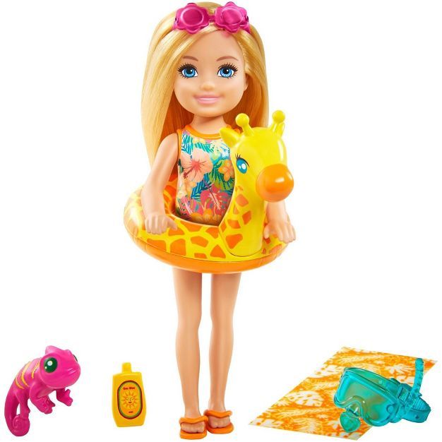 ​Barbie Chelsea The Lost Birthday Playset - Giraffe Floatie | Target