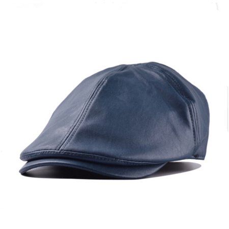 Artificial Leather Ivy Golf Caps Bonnet Newsboy Beret Cabbie Gatsby Flat Golf Hat for Women/Men | Walmart (US)