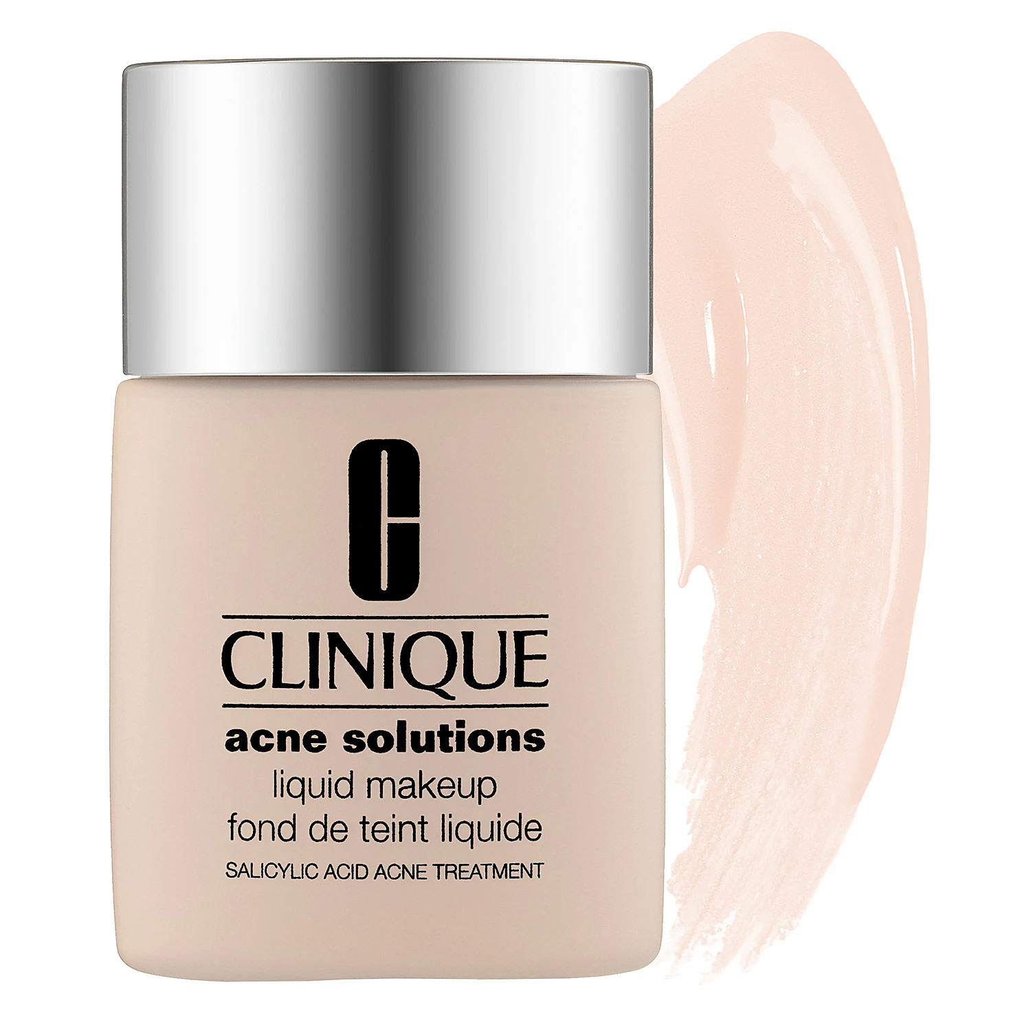 CLINIQUE Acne Solutions™ Liquid Makeup Foundation Fresh Alabaster 1 oz/ 30 mL | Sephora (US)