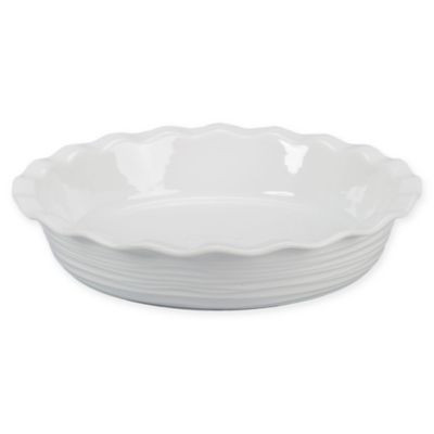 Kalihari 9.75-Inch Pie Dish in White | Bed Bath & Beyond