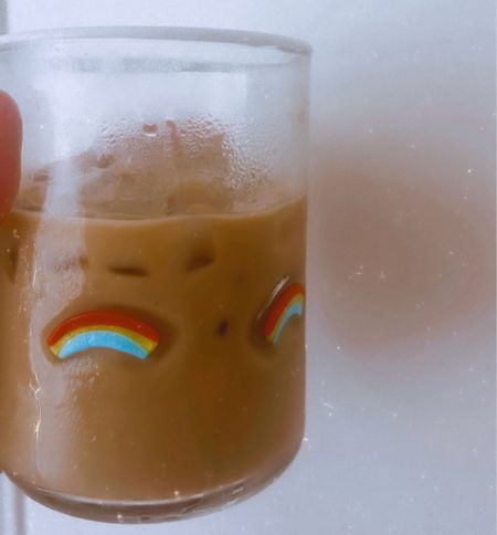 Cheers 💖🌈☕️
… my fave glasses, serval years old and still available. Joy guaranteed!

#rainbowglass #rainbowglasses 



#LTKHome #LTKFindsUnder50 #LTKGiftGuide