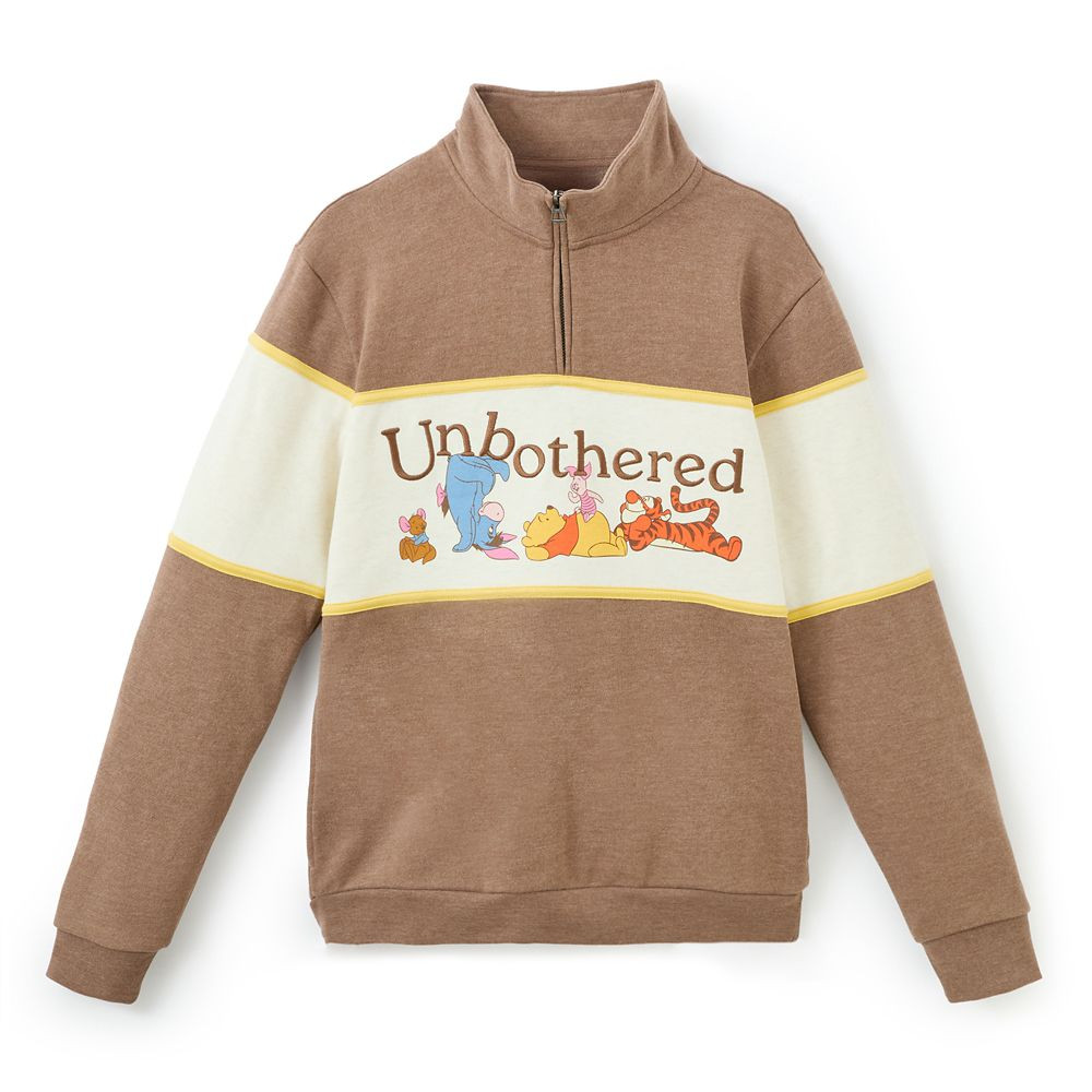 Winnie the Pooh and Pals 1/4 Zip Pullover for Adults | Disney Store