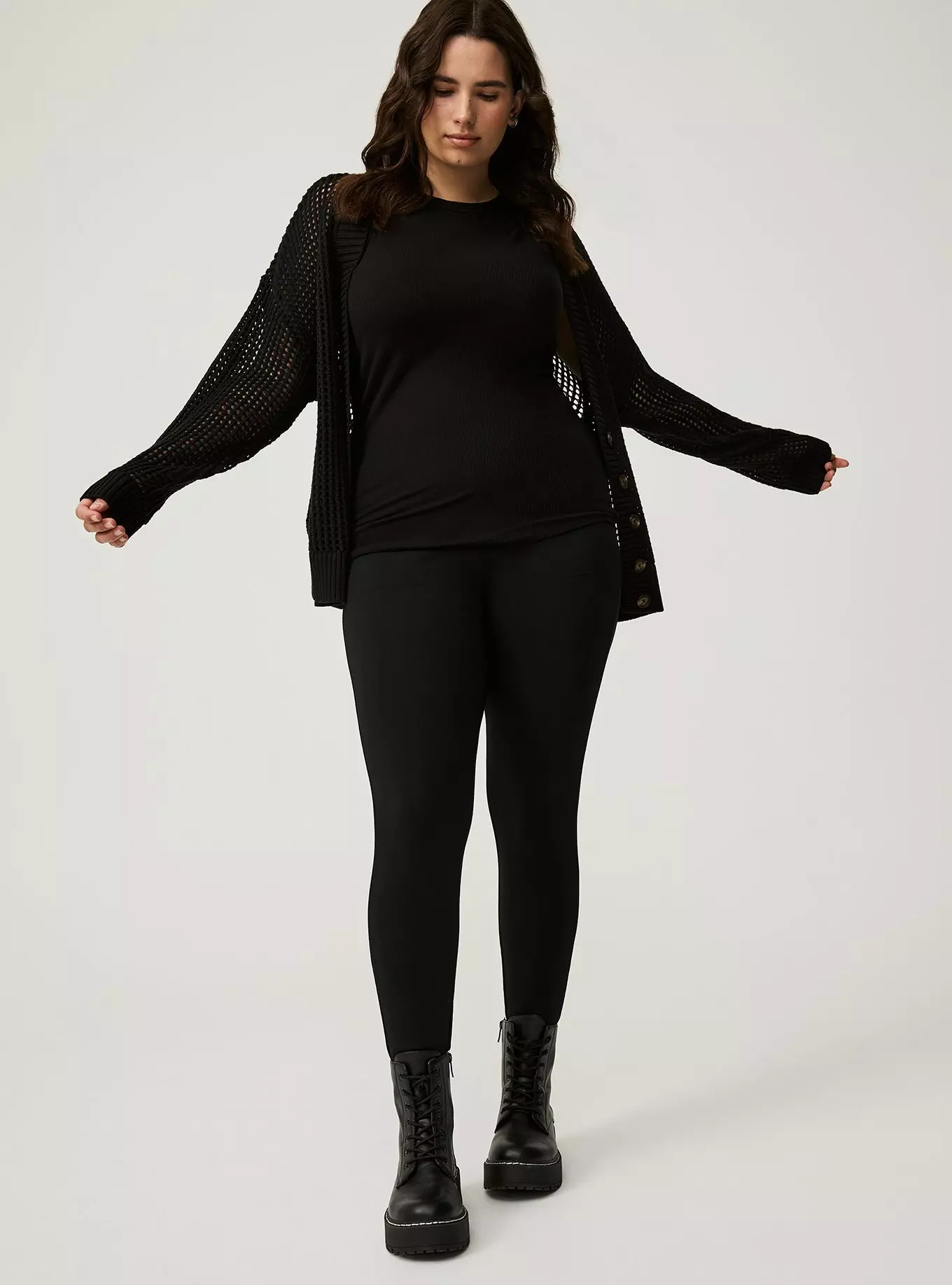 Full-Length Fleece-Lined Pocket Legging | Torrid (US & Canada)