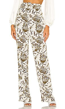 Bronx and Banco Palm Pants in White & Khaki from Revolve.com | Revolve Clothing (Global)