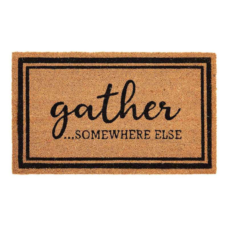 Gather Somewhere Else Coir Mat, 18x30 | At Home