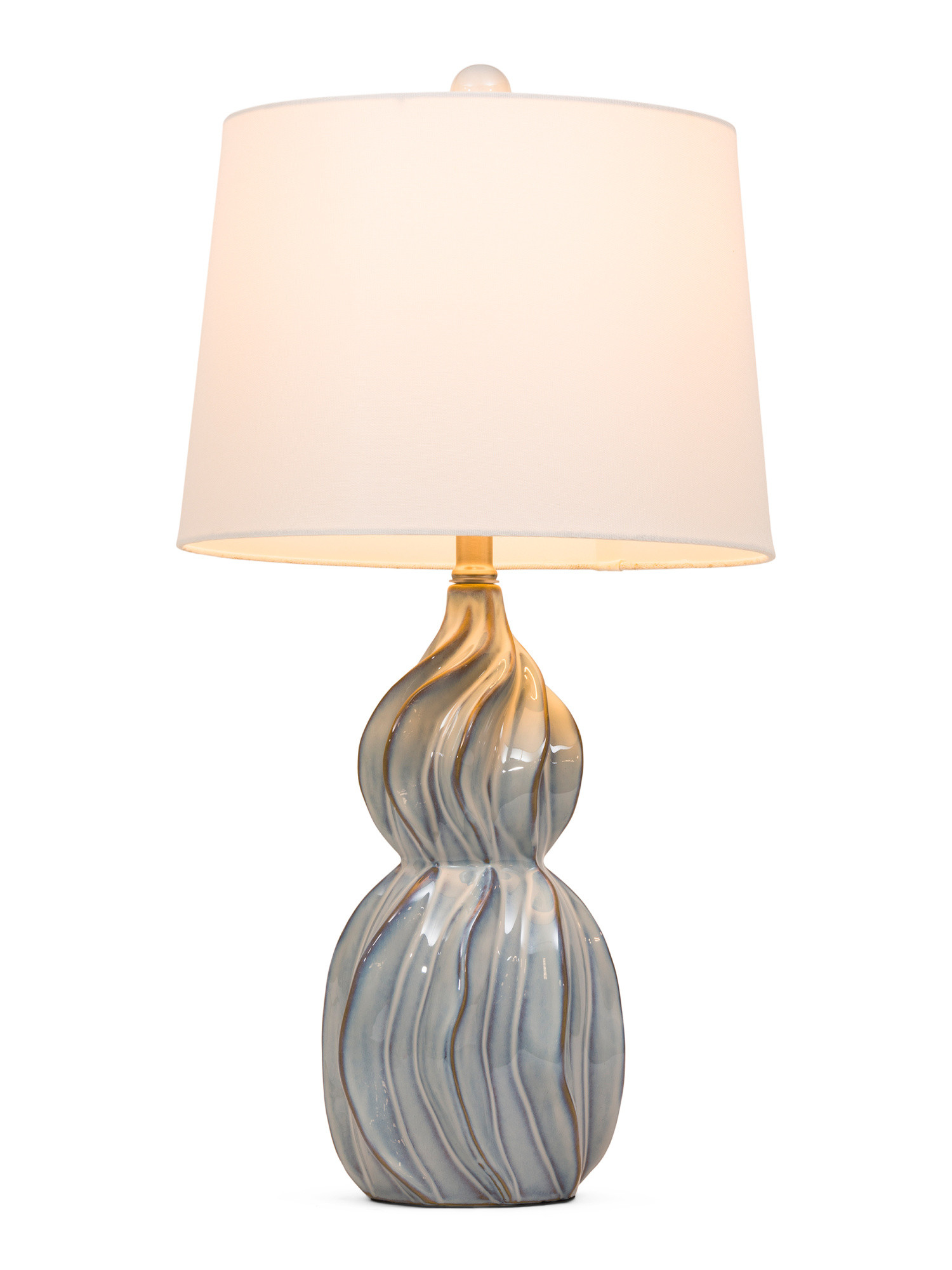 24.5 Ceramic Reactive Wave Table Lamp | TJ Maxx