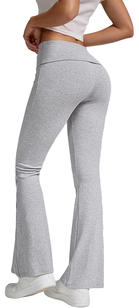 ZFLM Wide Leg Pants Women's Sports Yoga Pants High Waisted Pants Fashionable Loose Flared Pants | Amazon (US)
