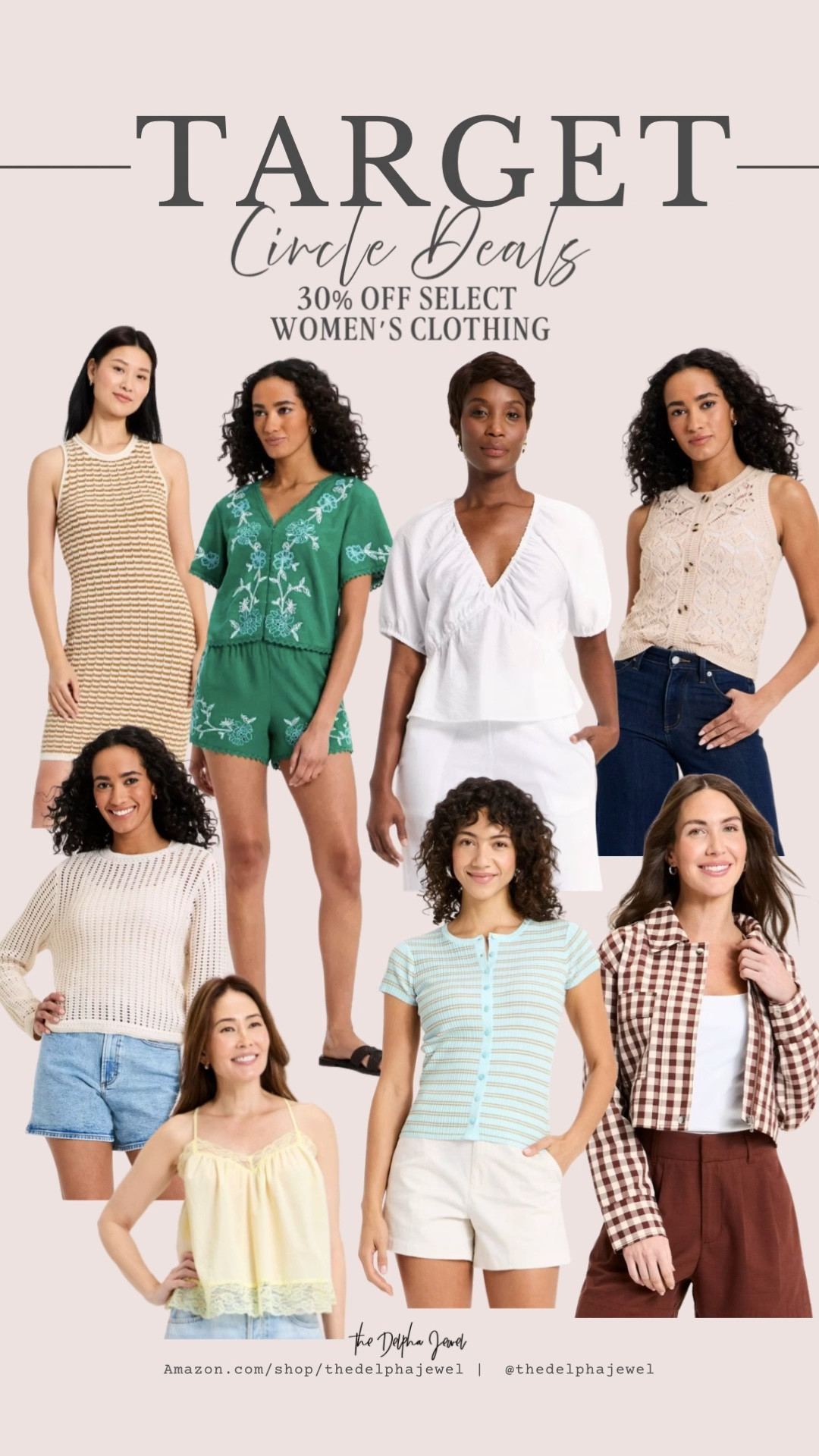 Some super cute spring and summer pieces that are 30% off for @Target circle members! ❤️


#LTKMidsize #LTKSaleAlert #LTKgrwm