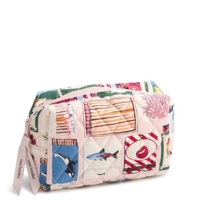 Vera Bradley Matchbook Collection Essential Small Storage Travel Pouch - Pink | Target