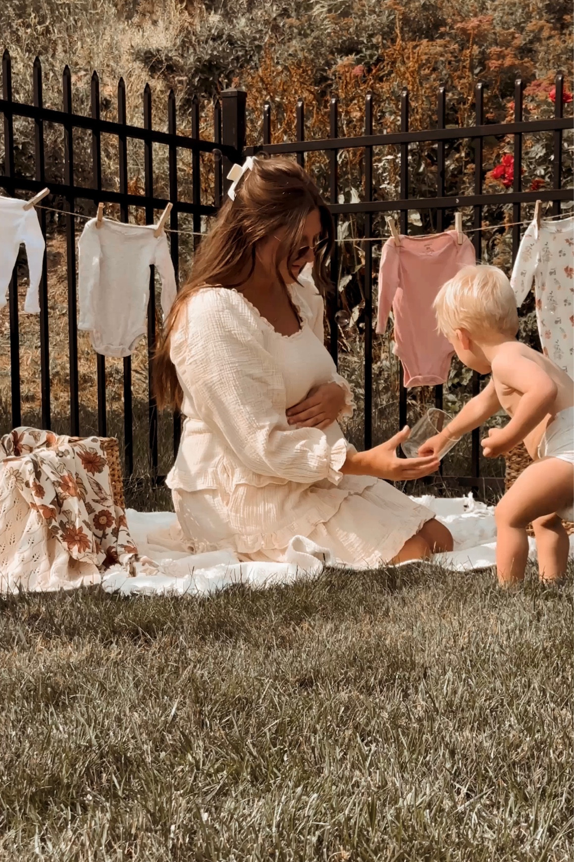 Nesting 🧺🤍

#LTKbaby #LTKbump #LTKfamily