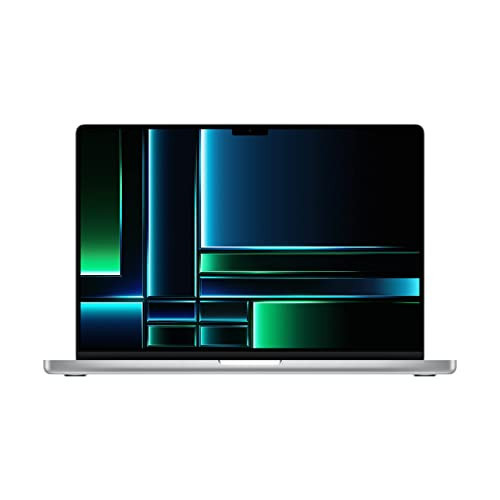 Apple 2023 MacBook Pro laptop M2 Pro chip with 12‑core CPU and 19‑core GPU: 16.2-inch Liquid Retina XDR display, 16GB Unified Memory, 512GB SSD storage. Works with iPhone/iPad; Silver | Amazon (US)