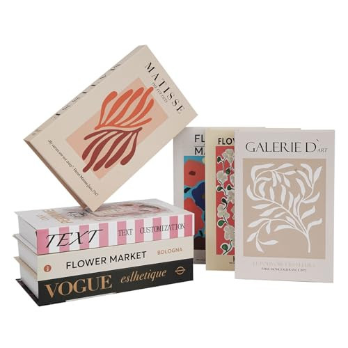 7 Pcs Decorative Books for Home Decor- for Coffee Table, Bookshelf,Shelf Decor,Living Room. | Amazon (CA)