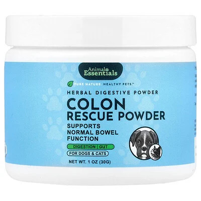 Animal Essentials, Colon Rescue Powder, For Dogs & Cats, 1 oz (30 g) | iHerb