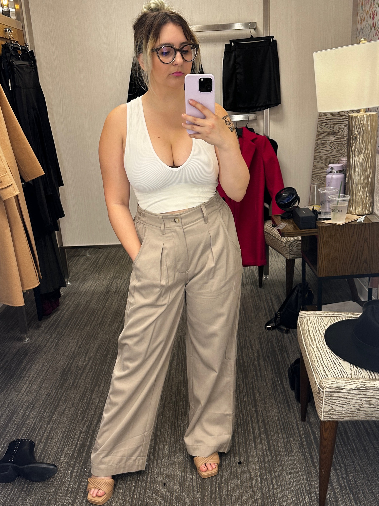 Omg these Madewell pants have it all. Soft, stretchy, and a band to snatch you waist. 🙏

#LTKxNSale #LTKunder100 #LTKworkwear