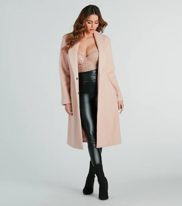 Winter Beauty Wool Trench Coat | Windsor Stores