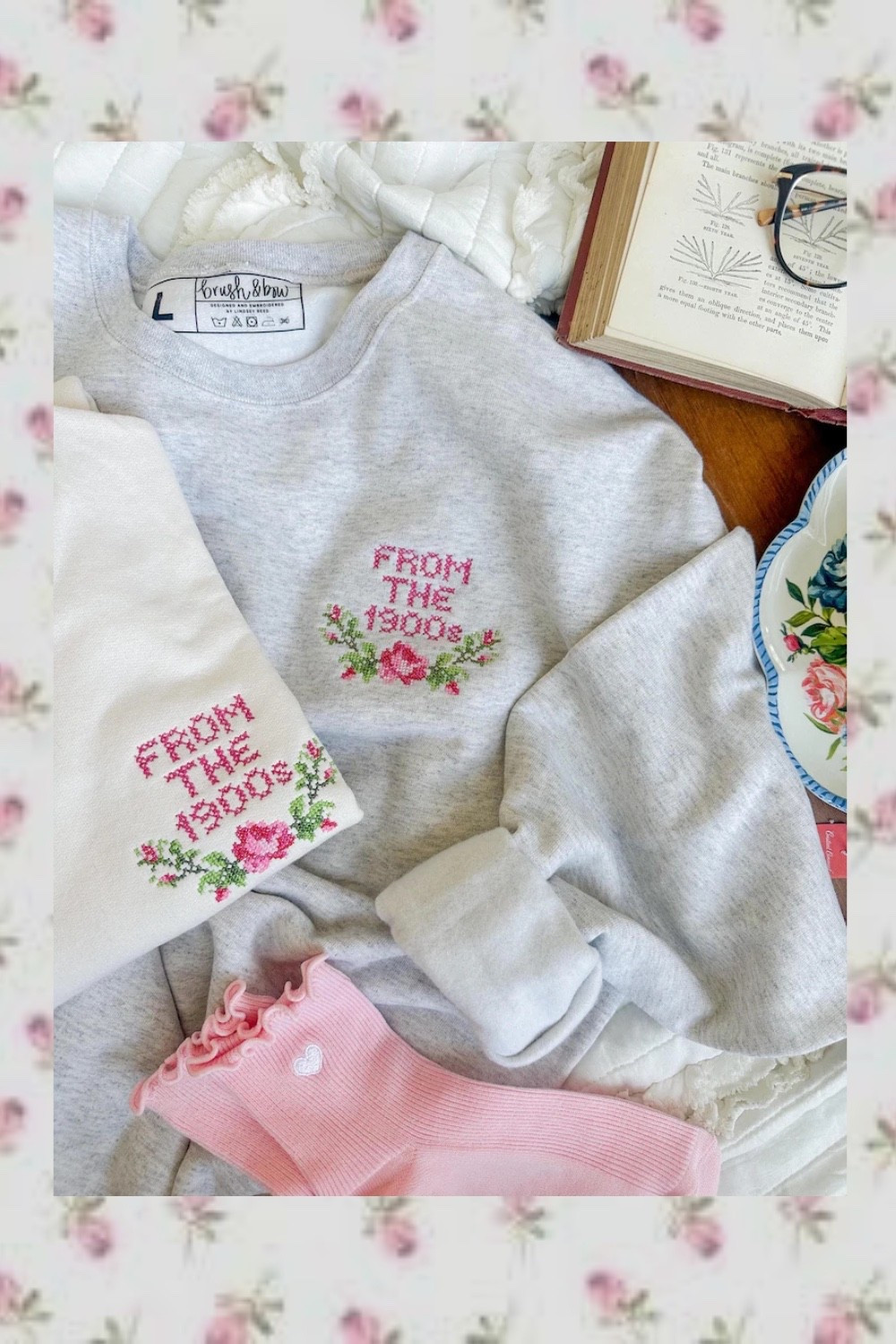 ✨ Etsy Find ✨ This “from the 1900s” vintage cross stitch inspired embroidered floral sweatshirt is a total MUST. 

#LTKootd #LTKmomlife