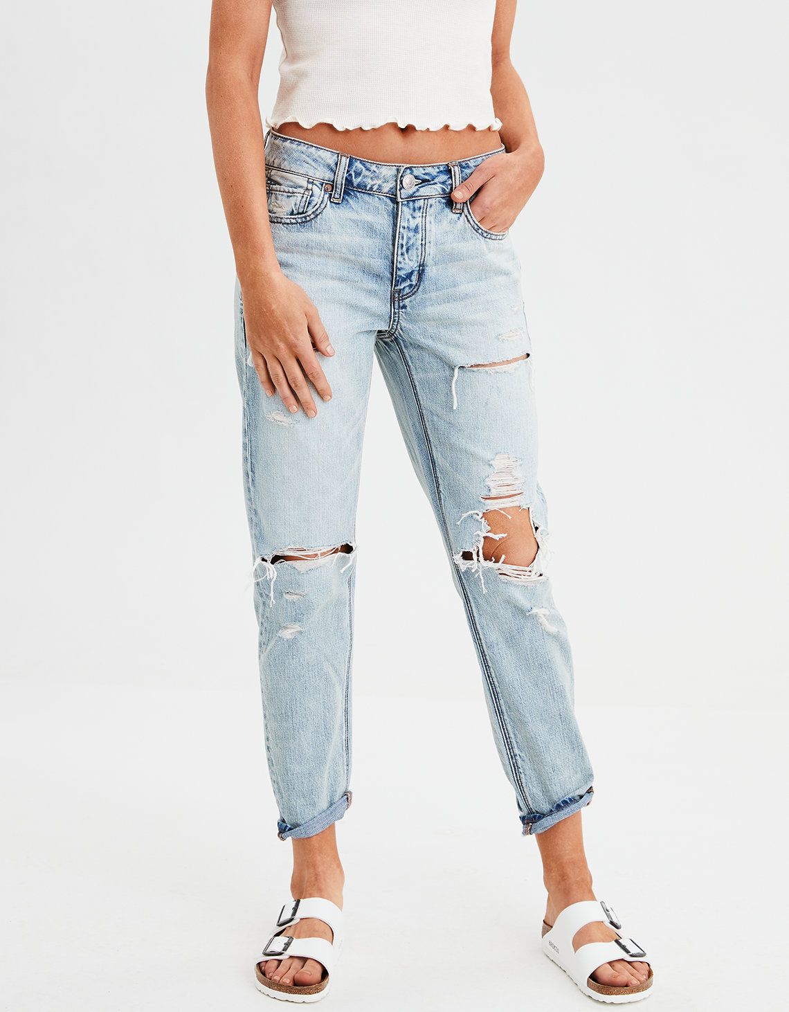 Tomgirl Jean, Light Vintage | American Eagle Outfitters (US & CA)