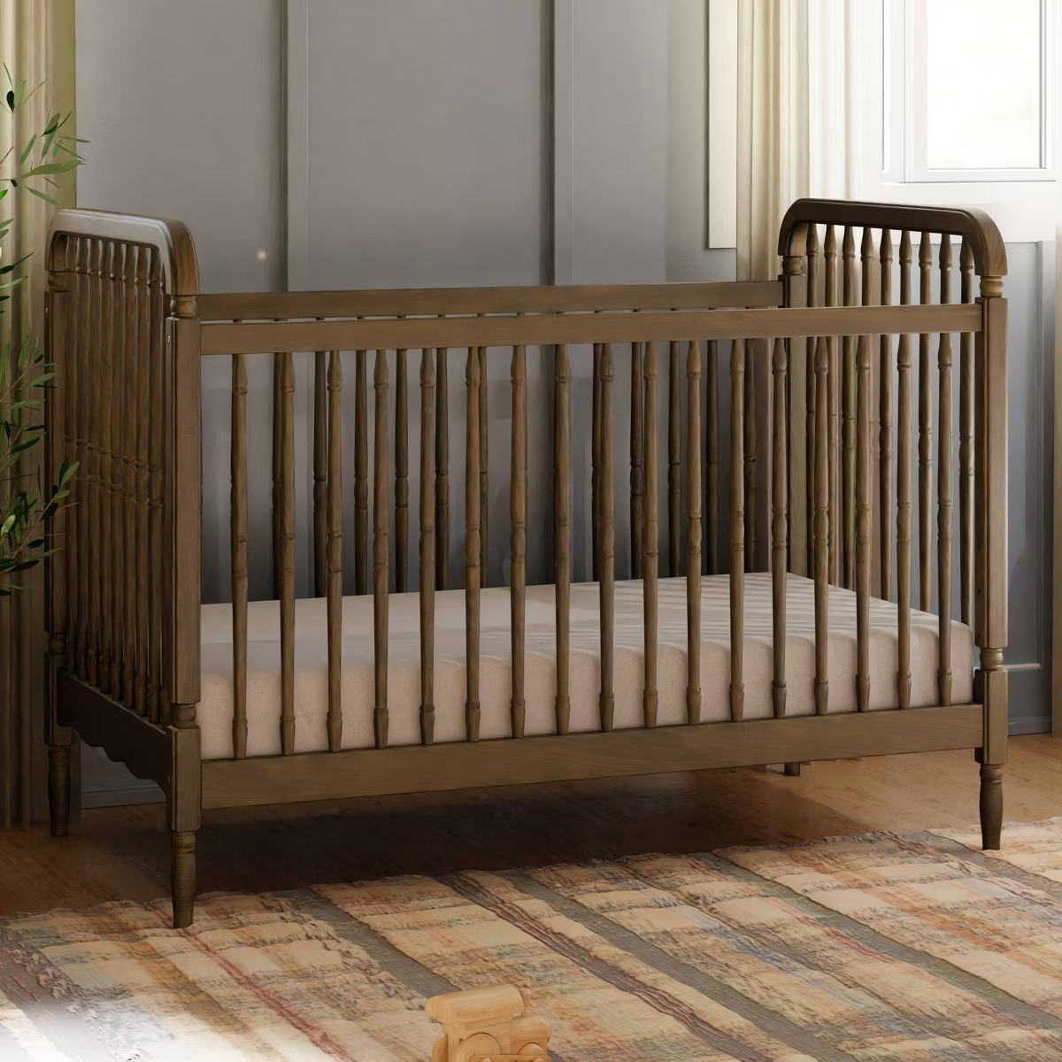 Namesake Liberty 3-in-1 Convertible Spindle Crib with Toddler Bed Conversion Kit | Target