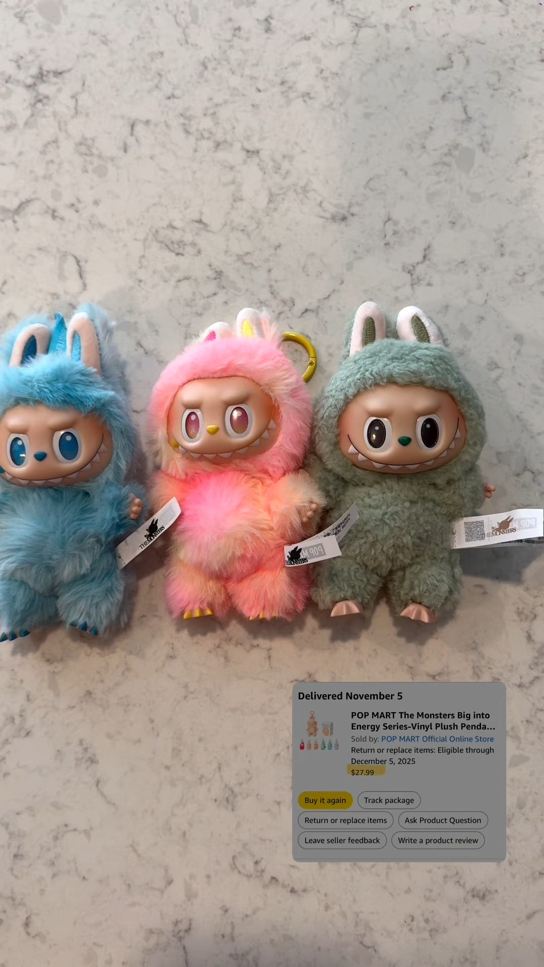 Did you know that Pop Mart is on Amazon? I wasn’t going to waste money on these little monsters but they were half the price and couldn’t pass up the sale. Keep an eye out when the deals come out. 

#LTKKids #LTKGiftGuide #LTKHoliday