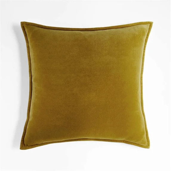 Square Cotton Velvet Pillow (With Insert) | Walmart (US)