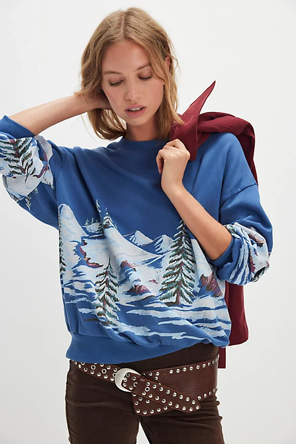 Daydreamer Alpine Ski Sweatshirt | Free People (Global - UK&FR Excluded)