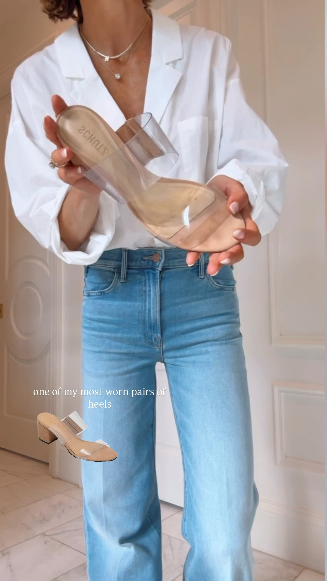 BEST SELLER this week. One of my favorite pairs of heels ever! They go with everything and fit true to size.

#LTKootd