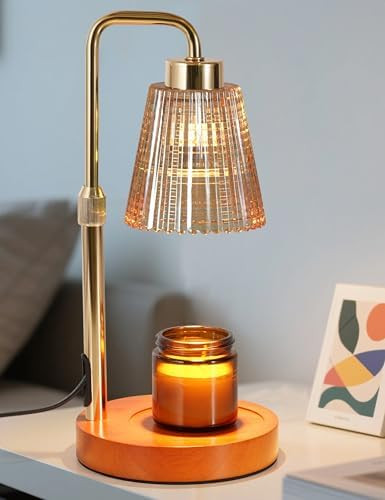 Candle Warmer Lamp with Timer Dimmable, Birthday Gifts for Women Mom, House Warming Gifts New Hom... | Amazon (US)