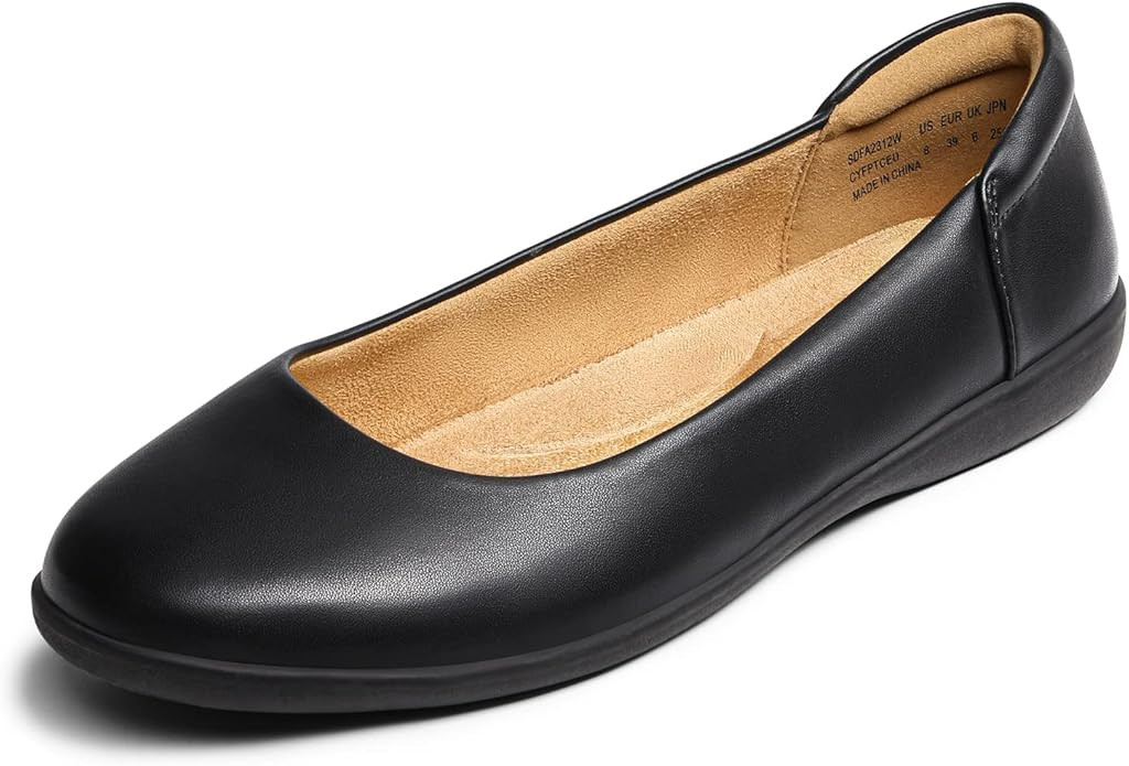 DREAM PAIRS Women's Ballet Flats Comfort Dressy Office Shoes Round Toe Slip-On Classic Work Flats... | Amazon (CA)