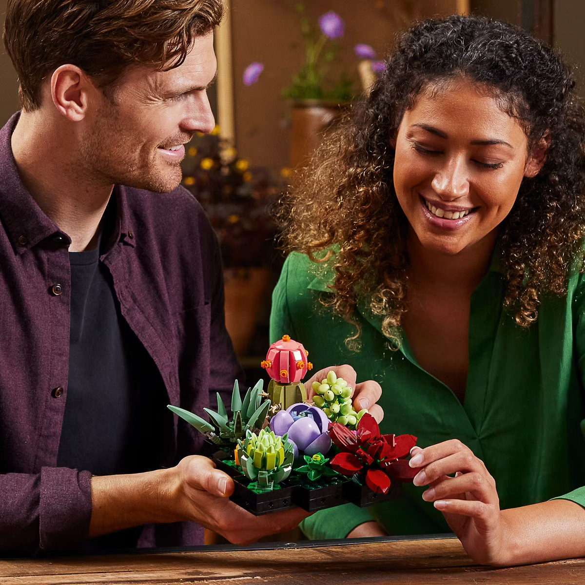 LEGO Icons Succulents Plants and Flowers Set  10309 | Target