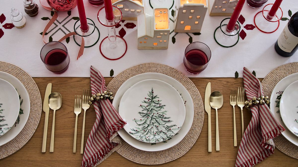 Tannenbaum Stoneware Salad Plate Sets | West Elm (US)