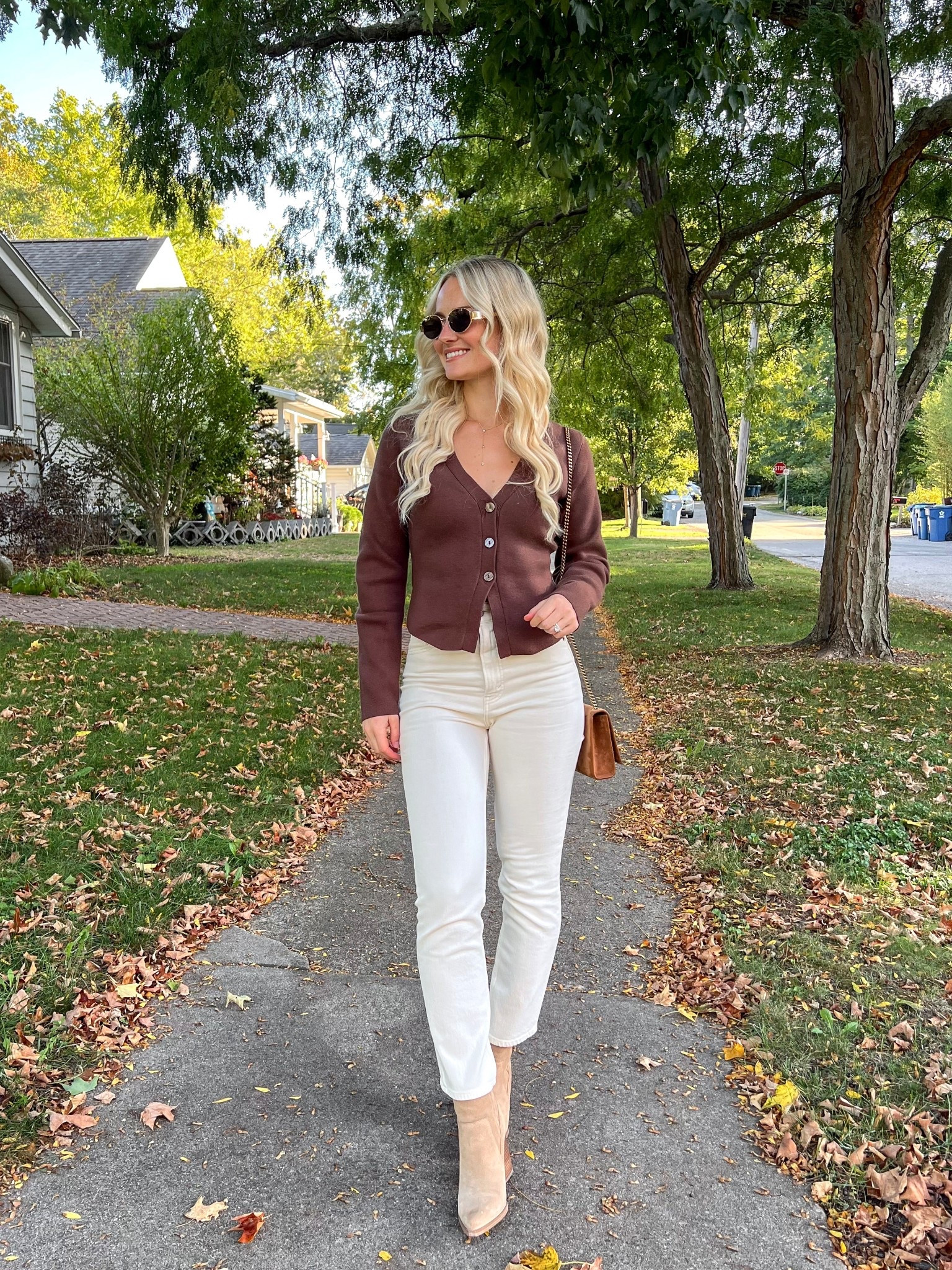 Fall is here 🤎

Brown cardigan, cream pants, fall aesthetic, fall outfit ideas#LTKStyleTip #LTKFindsUnder50

#LTKSeasonal