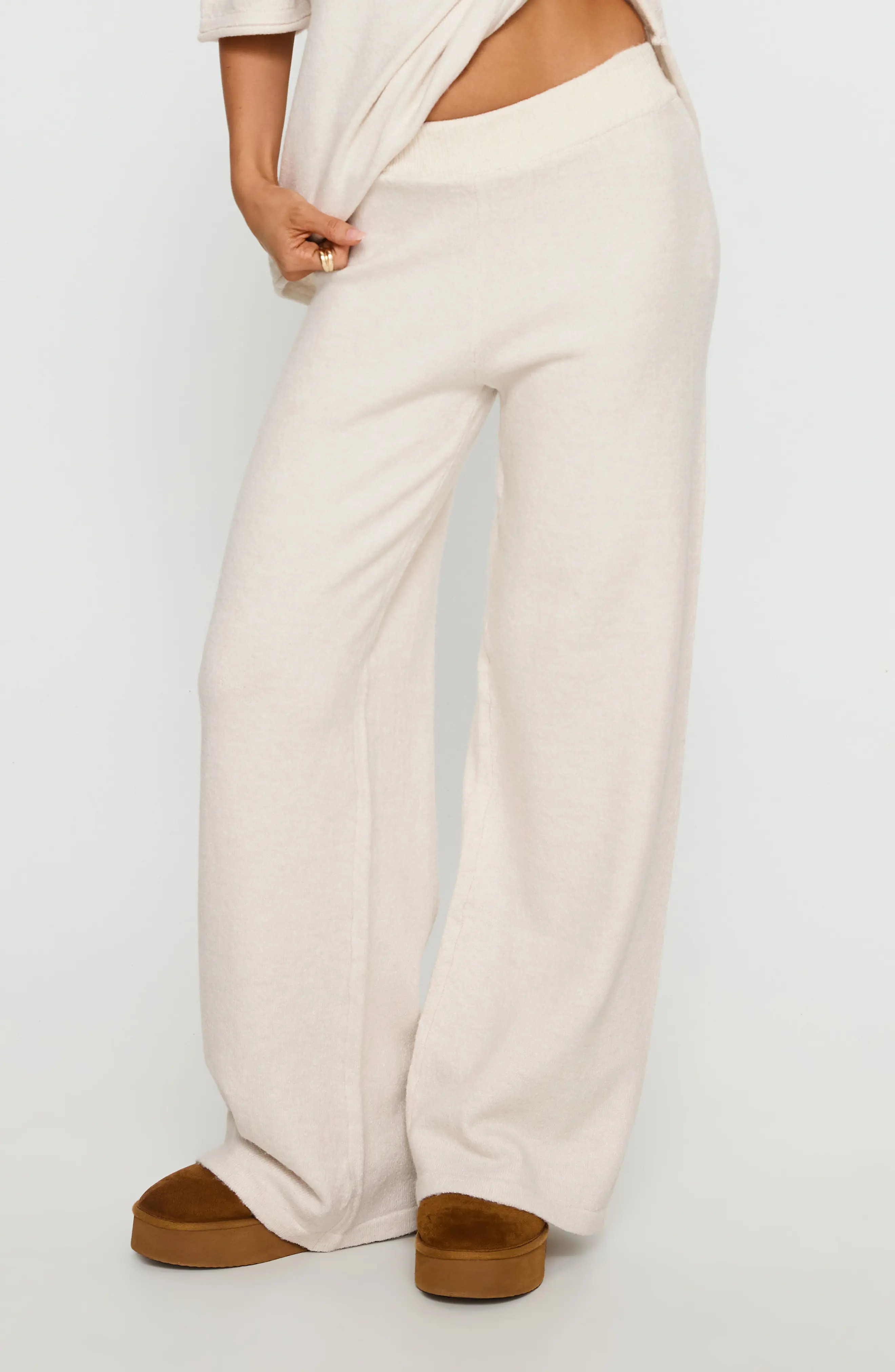 Princess Polly Bekki Wide Leg Sweater Pants (Women) | Nordstrom | Nordstrom
