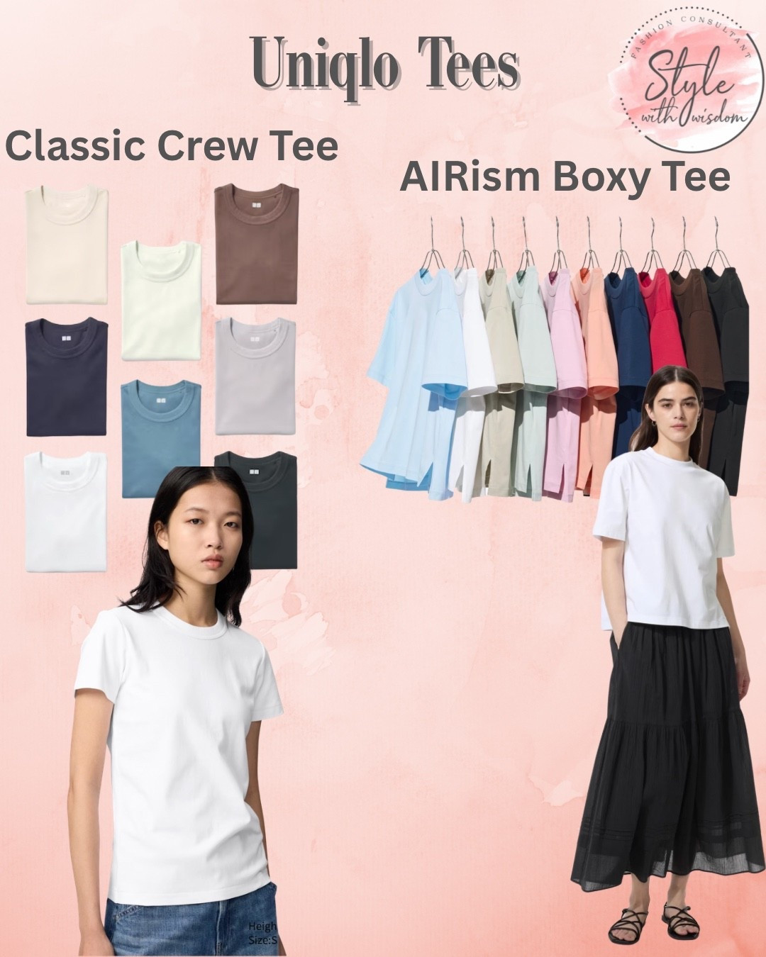 There are 2 Uniqlo tees right now I love, the boxy AIRism tee which is spacious and shorter length then their classic core tee, slimmer fit and longe length! 

#uniqloeurope 

#LTKstyletip #LTKworkwear #LTKeurope