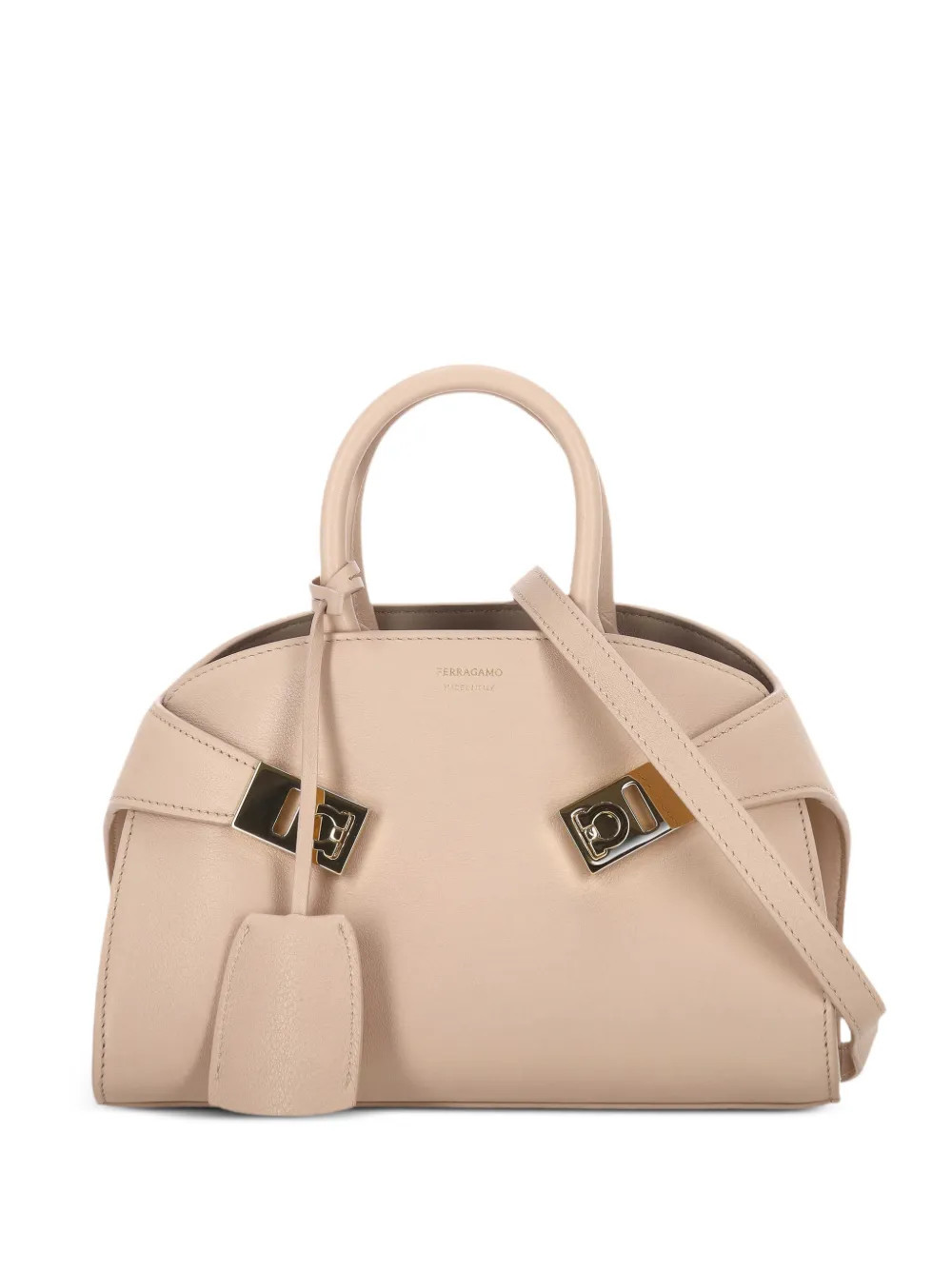 Ferragamo mini Hug handbag - Pink | Farfetch Global